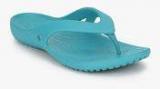 Crocs Kadee Ii Aqua Blue Flip Flops Women