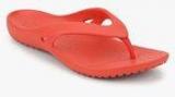 Crocs Kadee Ii Red Flip Flops Women