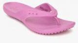 Crocs Kadee Purple Flip Flops Women