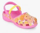 Crocs Karin Novelty Yellow Clog Sandals Girls