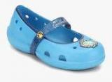 Crocs Keeley Disney Princess Blue Belly Shoes Girls