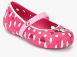 Crocs Keeley Minnie Flat Pink Belly Shoes girls