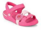 Crocs Keeley Pink Sandals Girls