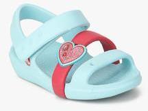 Crocs Keeley Springtime Aqua Blue Sandals girls