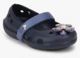 Crocs Keeley Springtime Navy Blue Belly Shoes girls