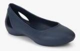 Crocs Laura Navy Blue Belly Shoes Women