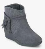 Crocs Leigh Mix Grey Boots Women