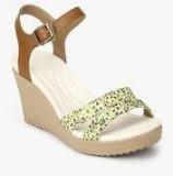 Crocs Leighii Graphic Multicoloured Wedges Women