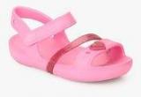 Crocs Lina Pink Sandals Girls