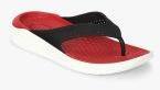 Crocs Literide Black Flip Flops Women