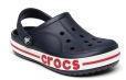 Crocs Navy Blue Bayaband Solid Clogs boys