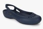 Crocs Navy Blue Belly Shoes Women