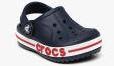 Crocs Navy Blue Solid Clogs Boys