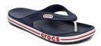 Crocs Navy Blue Solid Thong Flip Flops Women