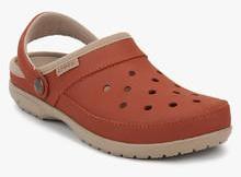 Crocs Orange Clogs men