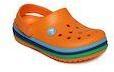 Crocs Orange Croslite Clogs Boys