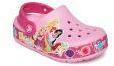 Crocs Pink Synthetic Clogs Girls