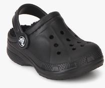 Crocs Ralen Lined Black Clogs boys