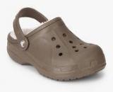 Crocs Ralen Lined Brown Clogs Boys