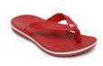 Crocs Red Solid Thong Flip Flops Girls