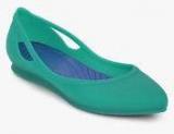 Crocs Rio Aqua Blue Belly Shoes Women