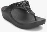 Crocs Sloane Crystal Black Flip Flops Women