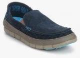 Crocs Stretch Microsu Navy Blue Loafers Men