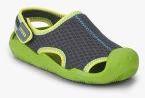 Crocs Swiftwater Green Clog Boys