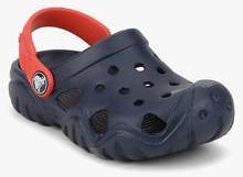 Crocs Swiftwater Navy Blue Clogs boys