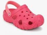 Crocs Swiftwater Pink Clogs Girls