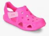 Crocs Swiftwater Wave Pink Sandals Boys