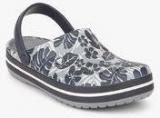 Crocs Tropical Print Navy Blue Clog Men