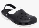 Crocs Unisex Black & White Clogs Men