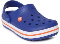 Crocs Unisex Blue Solid Crocband Clogs