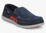 Crocs Walu Accent Navy Blue Loafers men