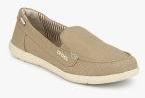 Crocs Walu Canvas Khaki Lifestyle Shoes women