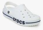 Crocs White Bayaband Clogs Women