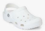 Crocs White Clogs Boys