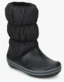 Crocs Winter Puff Black Calf Length Boots Men