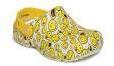 Crocs Yellow Synthetic Clogs Girls