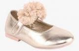 Cutecumber Golden Metallic Mary Jane Belly Shoes Girls