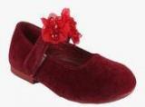 Cutecumber Maroon Mary Jane Belly Shoes girls