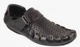 Davinchi Black Sandals Men