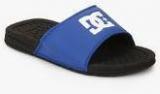 Dc Bolsa Blue Slippers Men