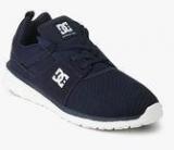 Dc Heathrow Navy Blue Sneakers Men