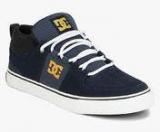 Dc Lynx Vulc Mid Navy Blue Sneakers Men