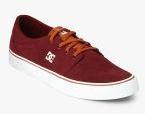 Dc Trase Sd M Shoe Bt3 Burgundy Sneakers Men