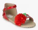 Dchica Red Sandals Girls