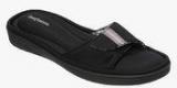 Dearfoams Black Flip Flops Women