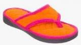 Dearfoams Orange Flip Flops Women